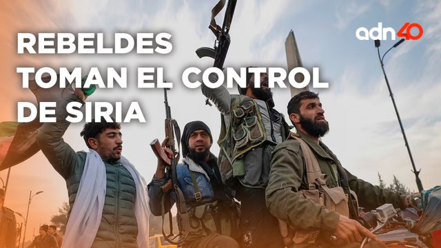 Rebeldes toman control de Siria, Bashar al-Assad, abandonó el país