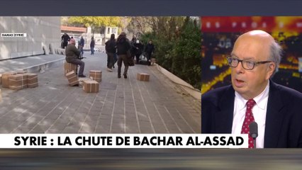 «La disparition des 3 parrains» a provoqué la chute de Bachar al-Assad, selon Gérard Vespierre