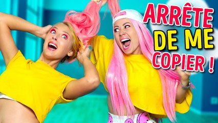 E-GIRL vs NERD ! Ma Sœur Copie TOUT Ce Que Je Fais ! 😱💄 Astuces Beauté Amusantes et Gadgets !