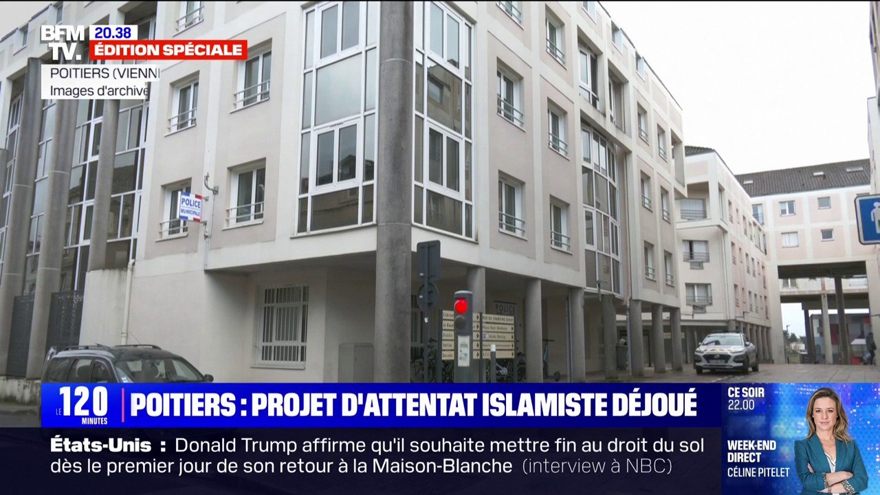 Trois jeunes mis en examen pour un "projet d’attentat islamiste" qui mentionnait la ville de Poitiers