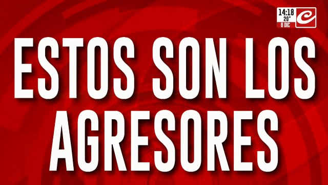 Estos son los agresores del pibe que miraba a los transas