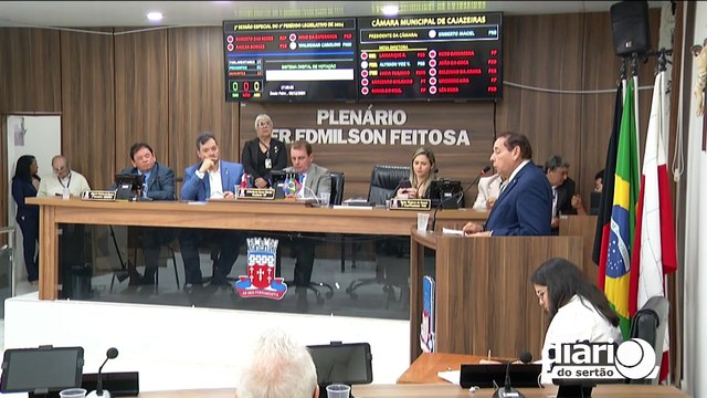 Sessão especial da ALPB e da Câmara Municipal homenageia jubileu de ouro da CDL de Cajazeiras