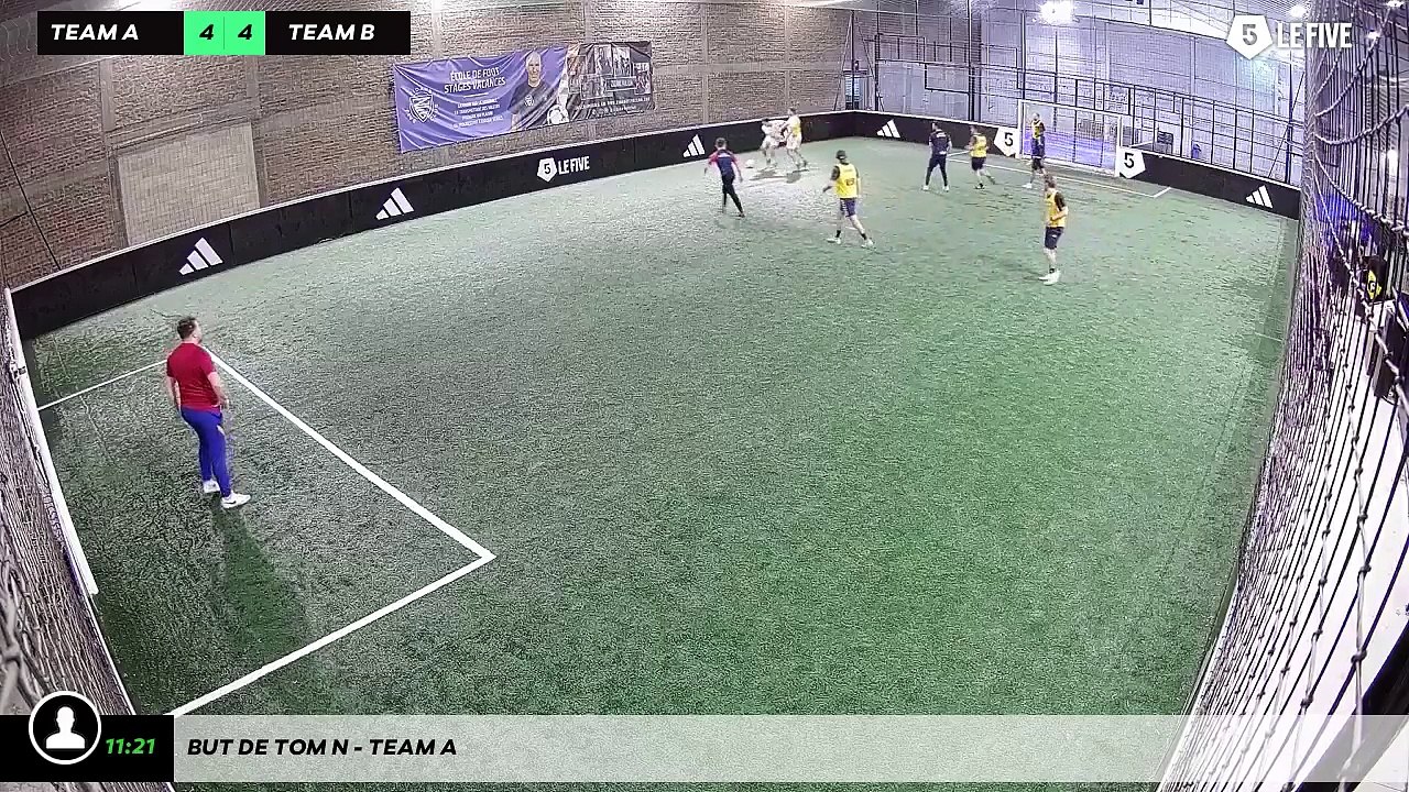 But de Tom N - Team A