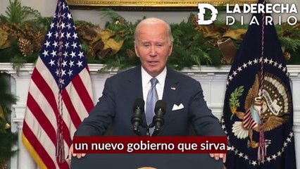 Biden habló sobre la caída de Assad y se refirió al futuro en Medio Oriente