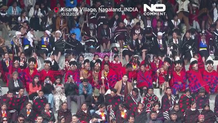 Nagas celebram o festival Hornbill para mostrar cultura rara do nordeste da Índia
