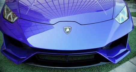 The Front Exterior Of A Luxury Sports Car