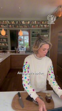 L'astuce de Julie Andrieu pour fabriquer un moule à bûche
