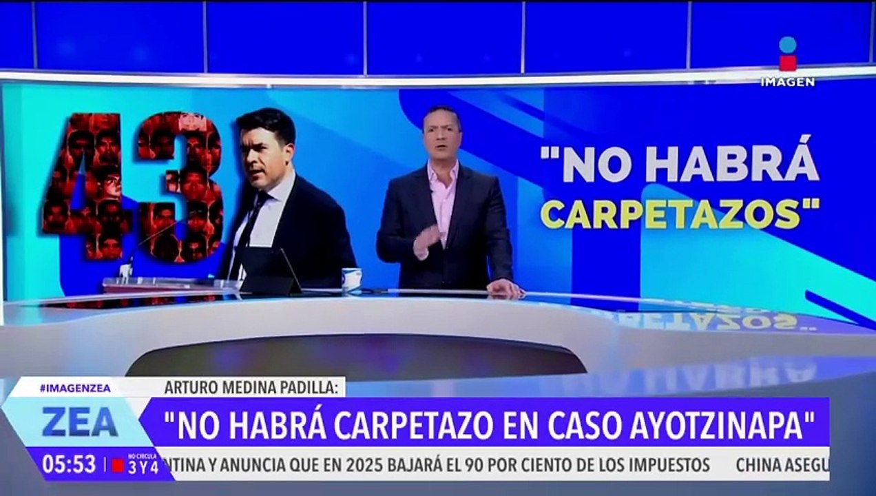 No habrá "carpetazo" en el caso Ayotzinapa: Arturo Medina, subsecretario de Derechos Humanos