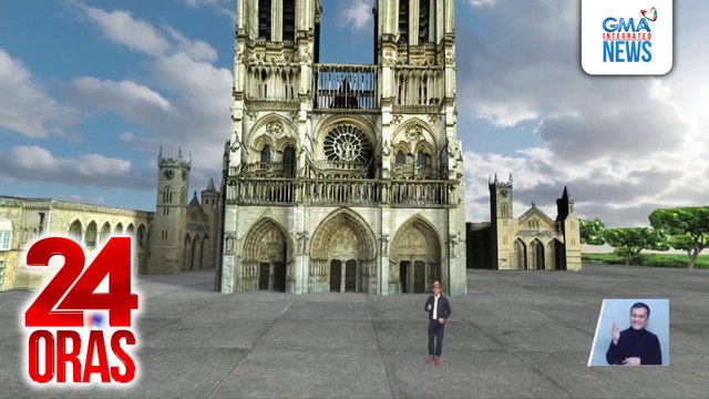 Notre-Dame de Paris, muling binuksan 5 taon matapos lamunin ng apoy | 24 Oras