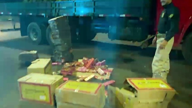 PRF apreende carga de maconha escondida em caixas de ovos que seria entregue em Cascavel