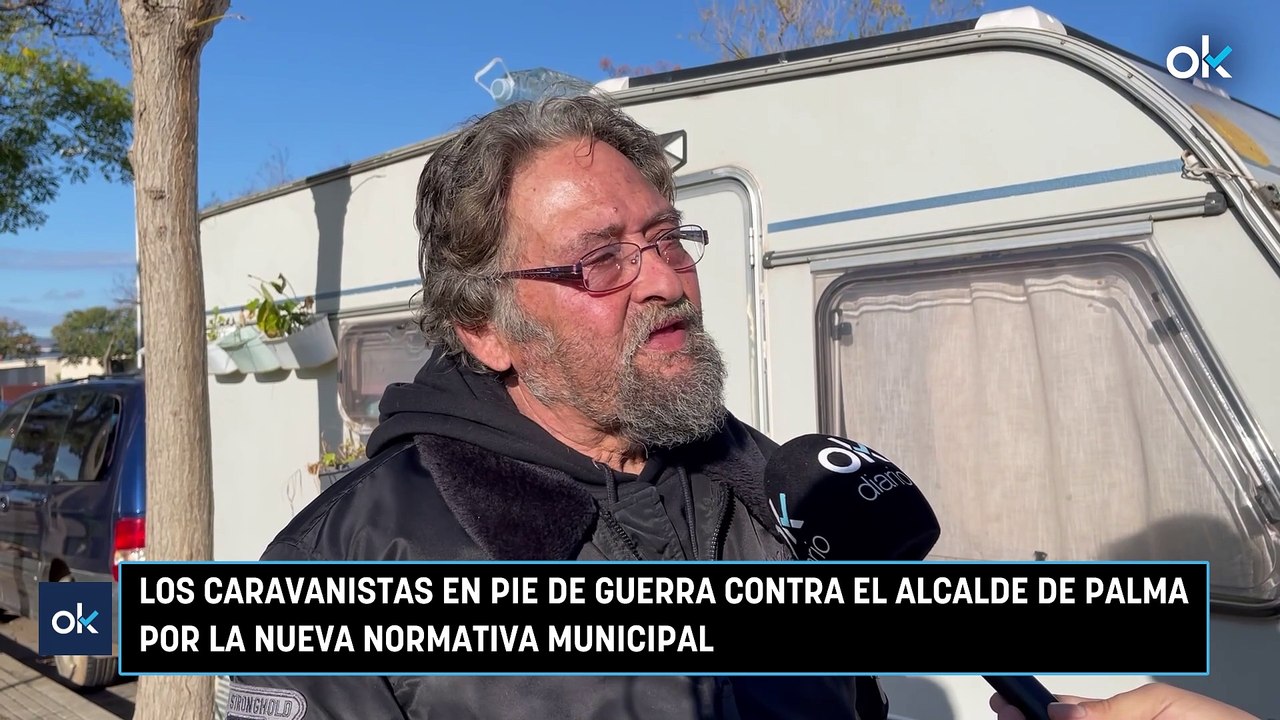 Los caravanistas en pie de guerra contra el alcalde de Palma por la ...