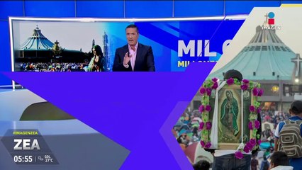 Peregrinaciones a la Basílica de Guadalupe van a traer a 12 millones de visitantes