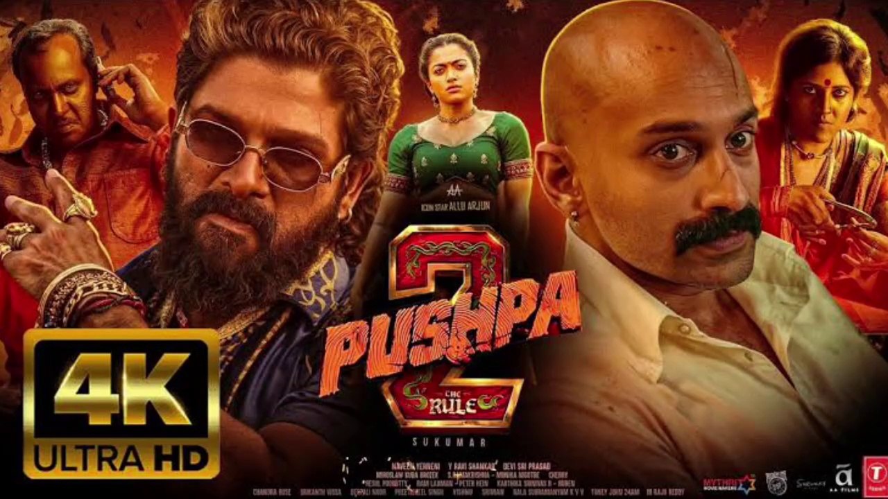 Pushpa 2: The Rule New 2024 South Hindi Dubbed Movie l Allu Arjun  ,Rashmik,Ma