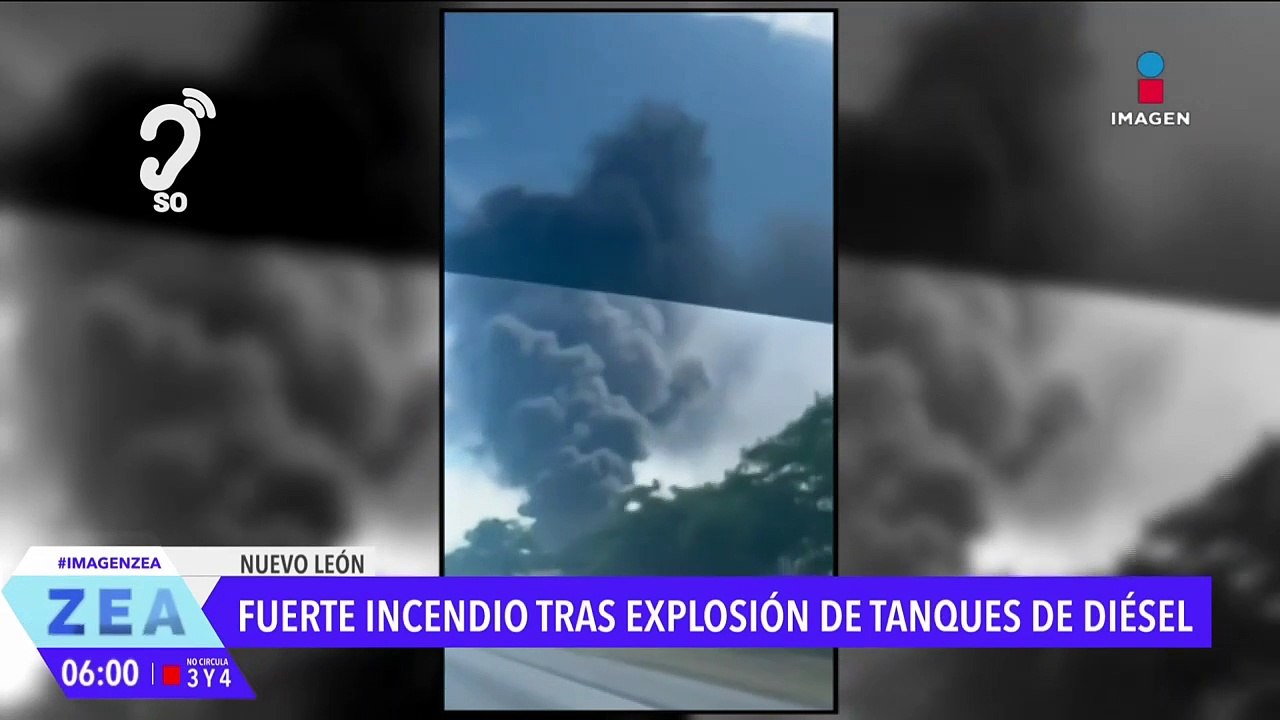 Explotan tres pipas de diésel en Juárez, Nuevo León