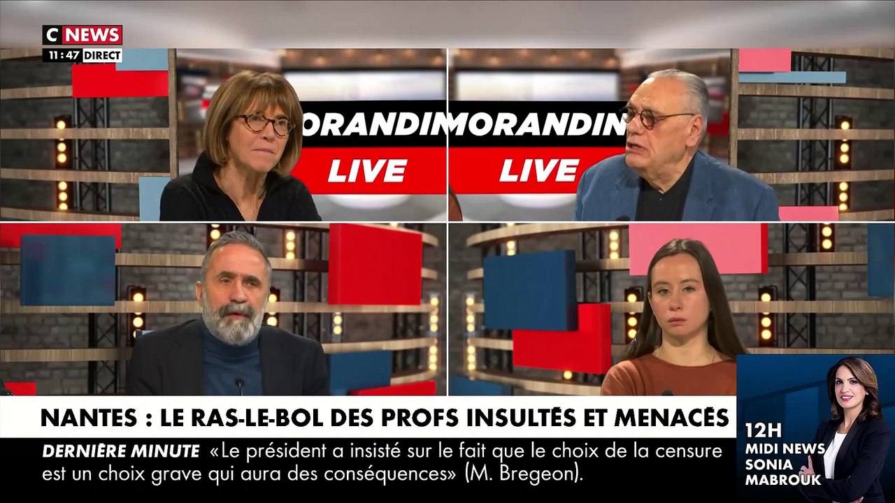 Regardez le gros coup de gueule dans "Morandini Live" de la journaliste Catherine Rambert contre un magistrat : "Vous êtes une calamité ! Si vous rendez la justice avec votre raisonnement totalement dépassé" - VIDEO