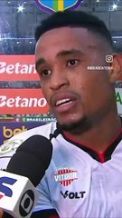 "Não tenho palavras", diz Alerrandro após se consagrar artilheiro e ter gol mais bonito do brasileirão