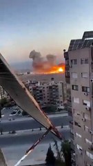 غارات إسرائيلية على منطقة المزة في دمشق