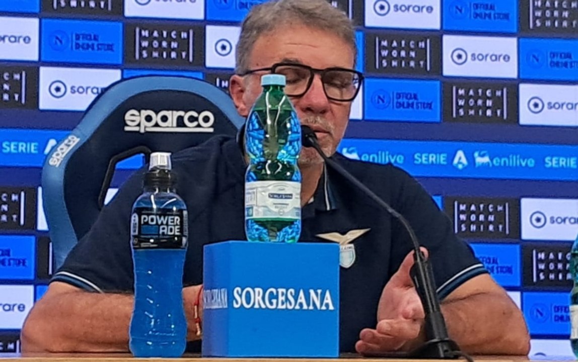NAPOLI-LAZIO 0-1, LA CONFERENZA DI BARONI