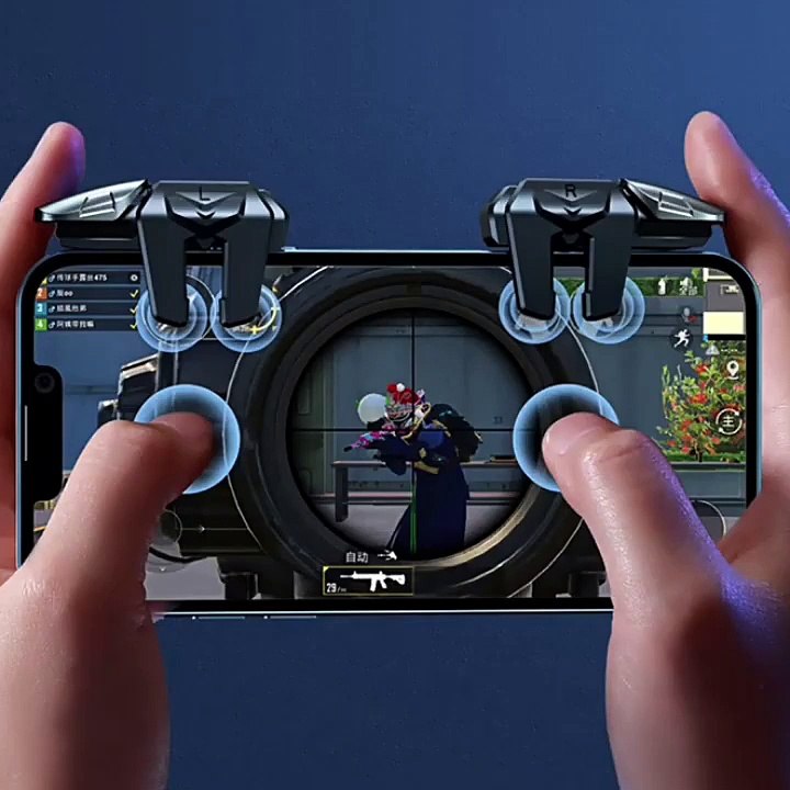 A Pair Of Mobile Game Controller PUBG Triggers Auto Mobile Game Accessories