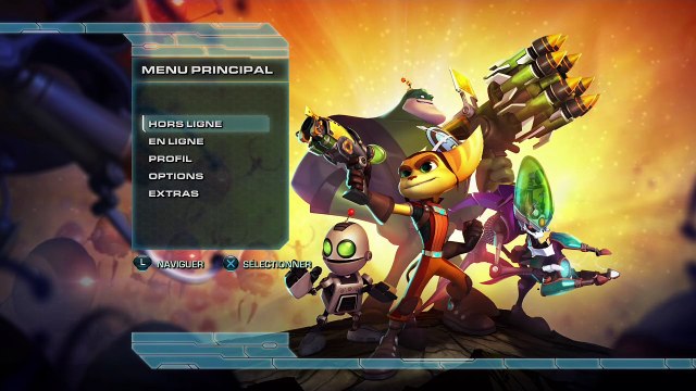 Ratchet & Clank: All 4 One online multiplayer - ps3