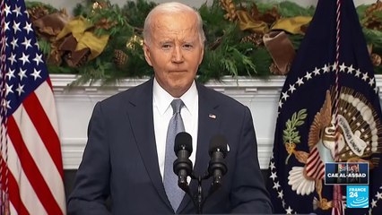Joe Biden apoyará una transición del poder en Siria, tras la toma rebelde del país