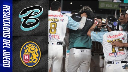 Resumen del juego Bravos de Margarita vs Leones del Caracas | 08 de diciembre 2024