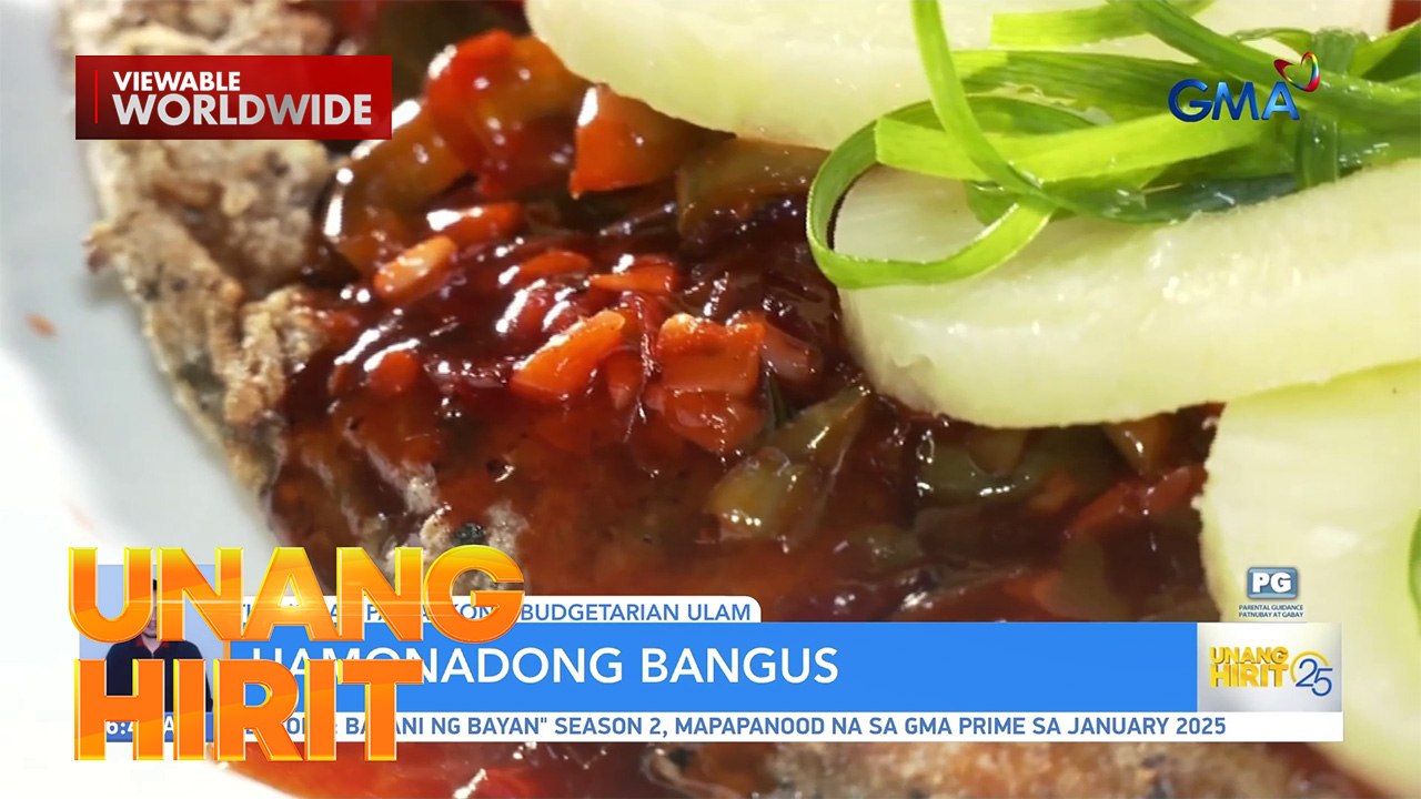 Pamaskong Budgetarian Ulam: Hamonadong Bangus | Unang Hirit