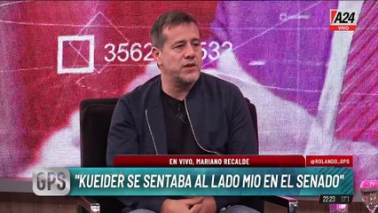 🔴PIDEN LA EXPULSIÓN DE KUEIDER EN EL SENADO: "Se sentaba al lado mío", Mariano Recalde