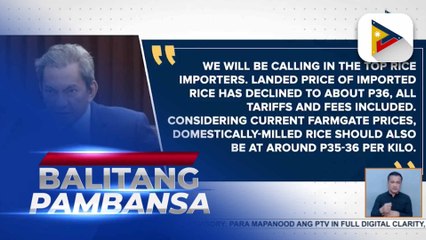 Top rice importers sa bansa, pahaharapin sa pagdinig ng House Quinta-Committee