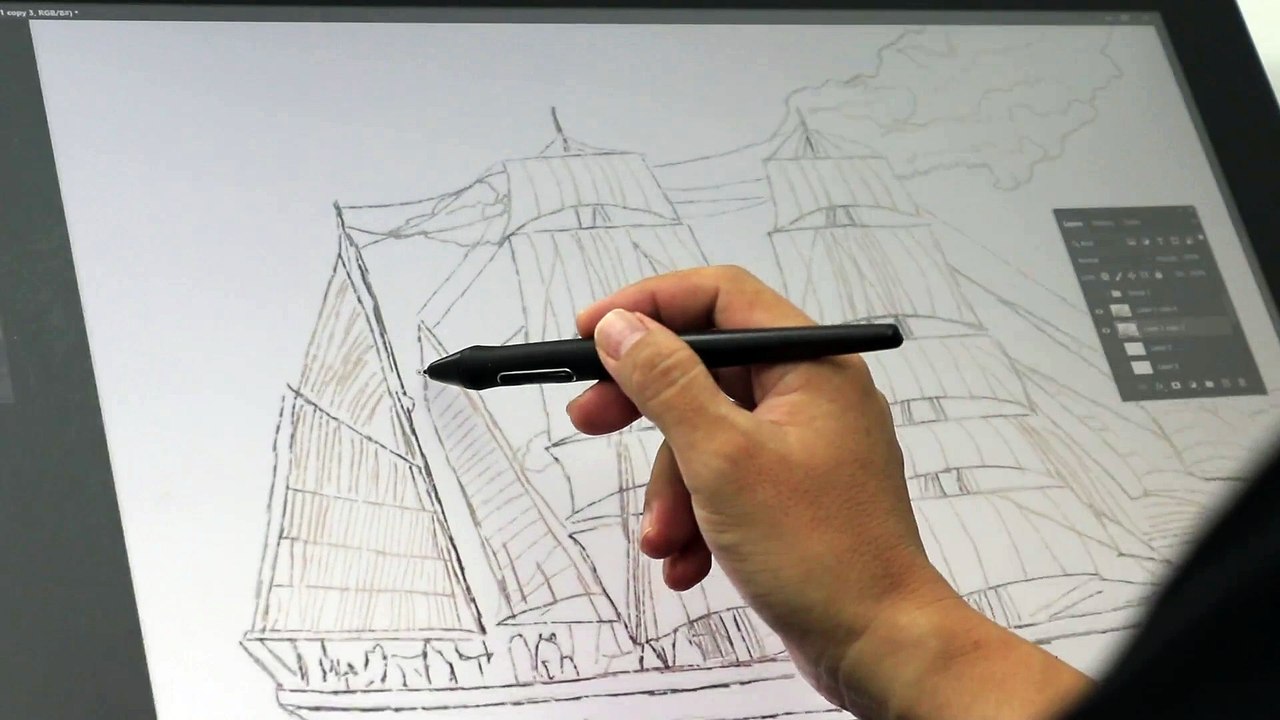 Ship Oil Painting