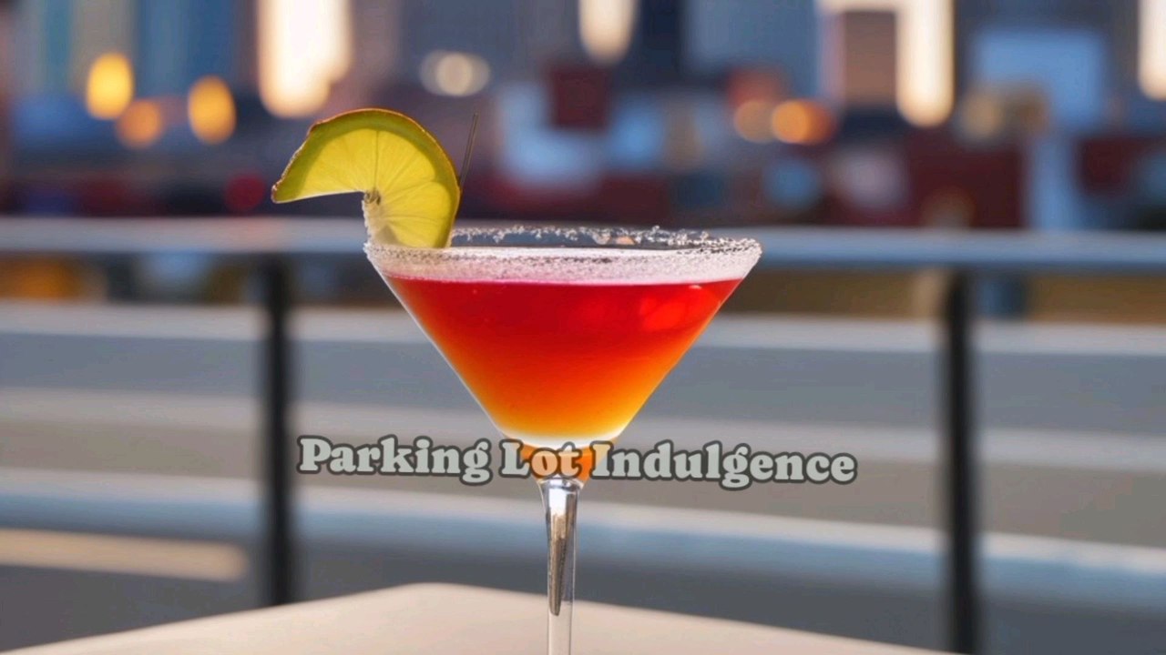 Parking Lot Indulgence: Designated Appletini