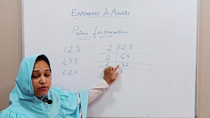 Exponents & Powers (PART 3)  - Maths