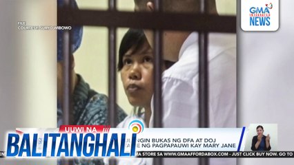 Pag-uwi ni Mary Jane Veloso mula sa Indonesia, inaayos na ng gobyerno | Balitanghali