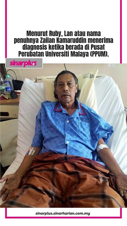 "Abang kena kuat, saya pun kena kuat untuk abang. Kita kena sama-sama kuat." - Isteri Lan Zailan