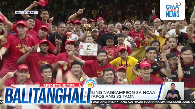 Mapua Cardinals, muling nagkampeon sa NCAA Men's Basketball matapos ang 33 taon | Balitanghali