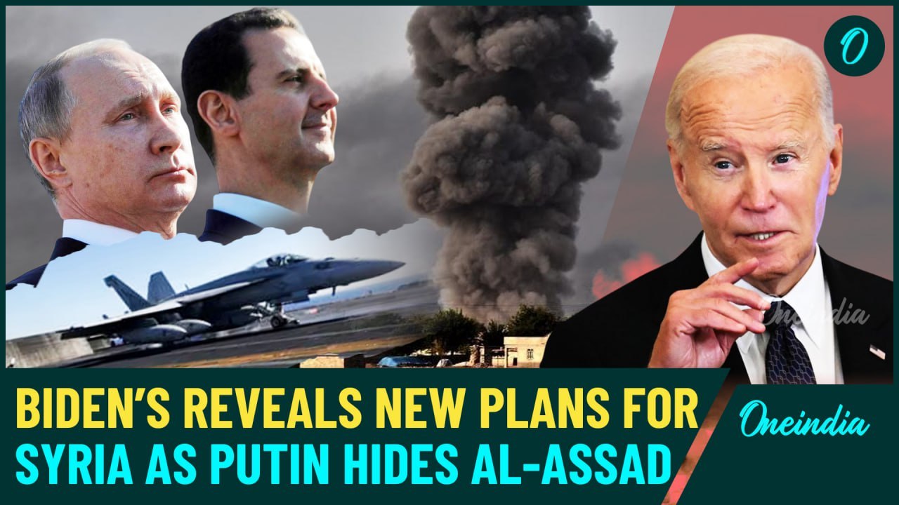 Biden Reveals Aggressive Game Plan For Syria as U.S. Warplanes Hit 75 ISIS Camps Amid Assad’s Ouster