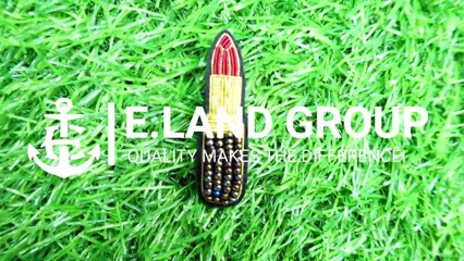 Hand-embroidered brooch, Embroidered Brooch