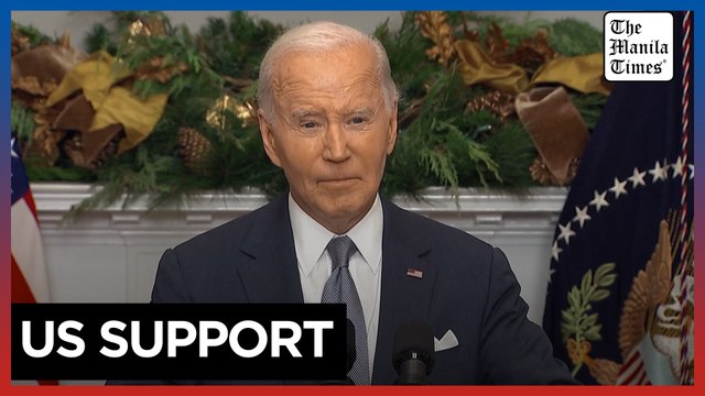 US to work with partners in Syria to manage risk after Assad toppled, Biden says