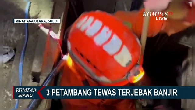 Basarnas Evakuasi 3 Jenazah Petambang Emas Terjebak Banjir di Lubang Galian