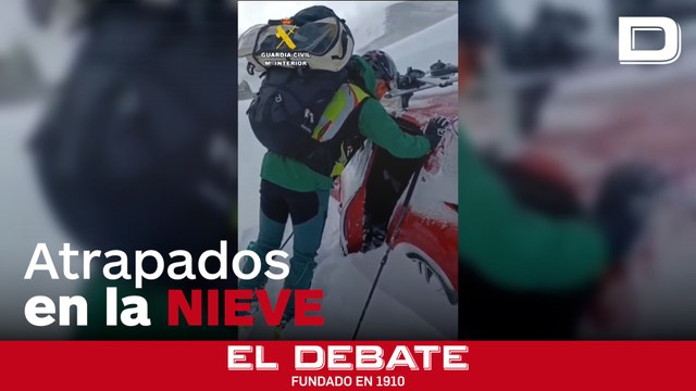 La labor de rescate de la Guardia Civil en el Pirineo aragonés