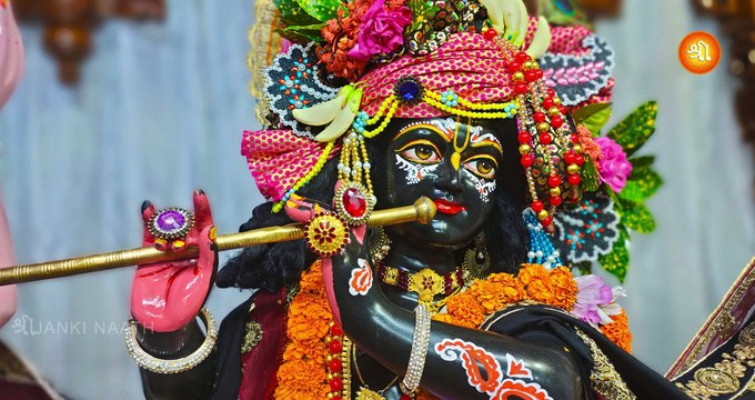 Krishna Bhajan~Hare Krishna Hare Rama Mantra हरे राम हरे कृष्णा 4k video | SiR-G Music | @jankinaath