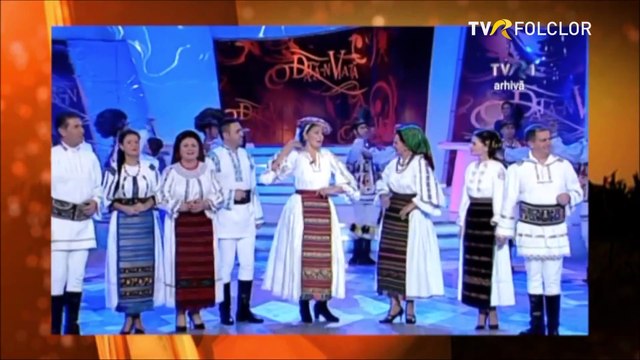 Solisti ansamblul folcloric „Dor romanesc” - Dragu mi-i sa cant, sa joc (Arhiva TVR)