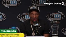 Oregon Ducks' Tez Johnson Discusses His Biological Family Watching Him Play for the First Time