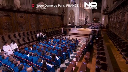 NO COMMENT: Así ha sido la increíble reapertura de Notre Dame tras el incendio