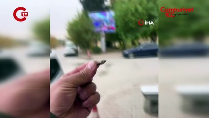 Suriye’den gelen yorgun mermiler Nusaybin’de 2 kişiyi yaraladı