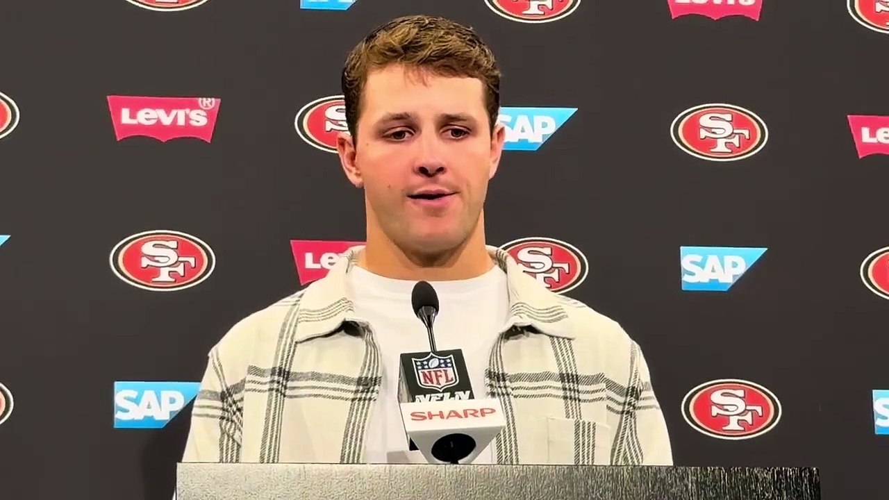 Brock Purdy Reflects on the 49ers' 38-13 Win Over the Bears