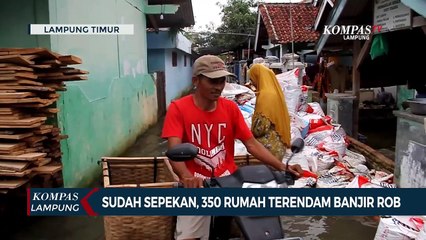 Sudah Sepekan, 350 Rumah Terendam Banjir Rob