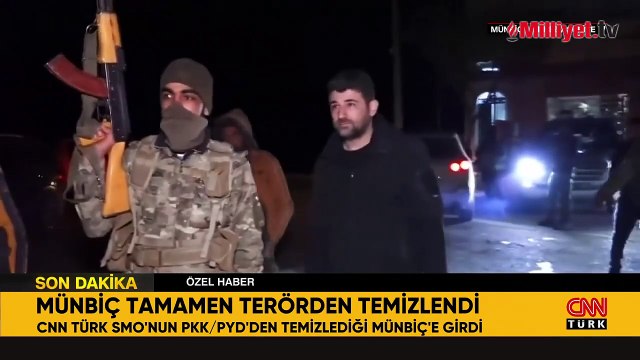 Suriye'de yeni dönem! Münbiç, terör örgütü PKK/YPG'den temizlendi