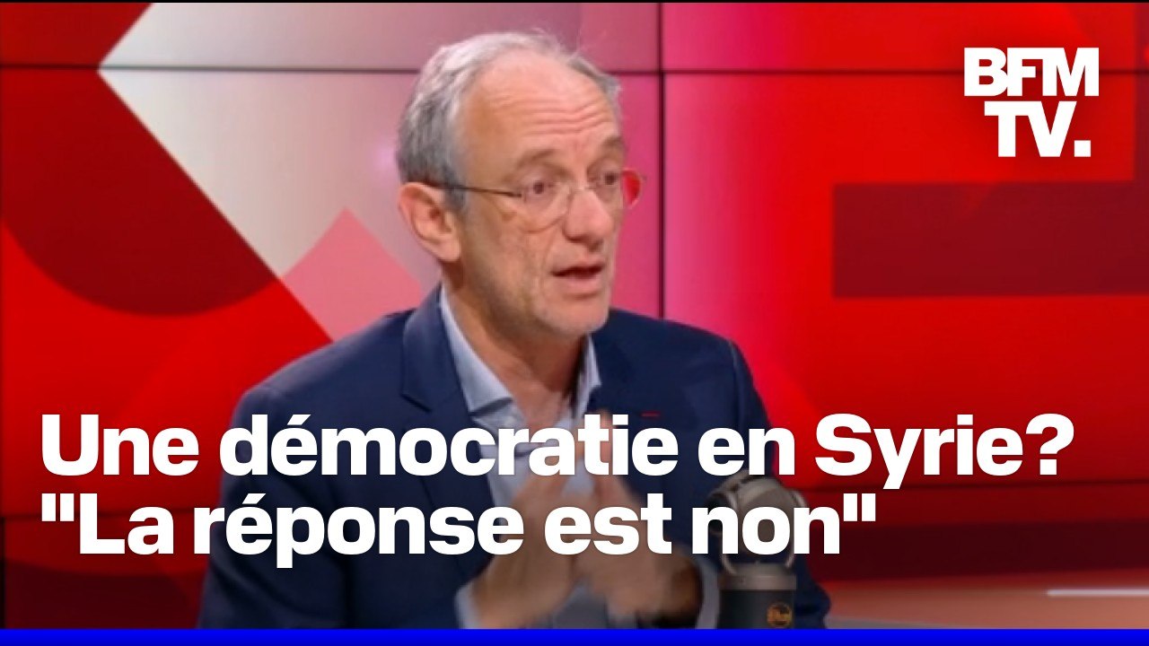 Chute de Bachar al-Assad: quel avenir pour la Syrie? L'interview du géopolitologue Frédéric Encel