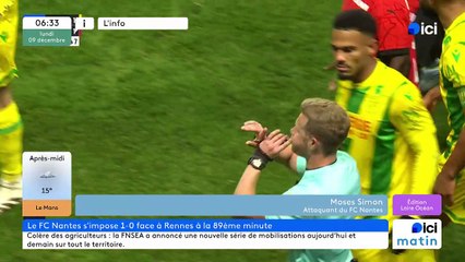 09/12/2024 - ICI Matin France Bleu Loire Océan en vidéo